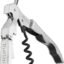Stainless Steel All-in-One Corkscrew Wine Bottle Opener and Foil Cutter Silver Color 1 Pcs