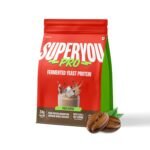 Superyou Pro Fermented Yeast Protein Isolate 1kg | 24g Protein| Cold Coffee | Higher Absorption than Plant Protein | Superior Muscle Recovery | Gut Friendly | Vegan Protein | PDCAAS of 1