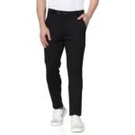 TOPLOT Men's Formal Trouser | Slim Fit Tailored Design | Comfortable, Structured Look with Clean Finish | Elegant Styling for Daily Use | Office, Formal & Business Wear (5068)