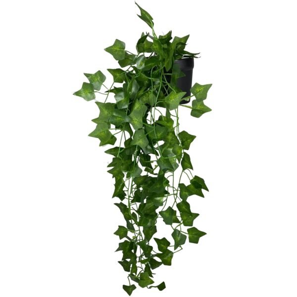 Tdas Artificial Plants with Pot Leaves Hanging Ivy Garlands Plant Greenery Vine Creeper Home Decor Door Wall Balcony Decoration Party Festival Craft (1 Pcs Ivy Plant)