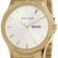 Titan Karishma Quartz Analog with Day and Date White Dial Golden Stainless Steel Strap Watch for Men - NT1650YM05