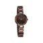 Titan Raga Delight Quartz Analog Brown Dial Brown Metal Strap Watch for Women - NT2608QM02