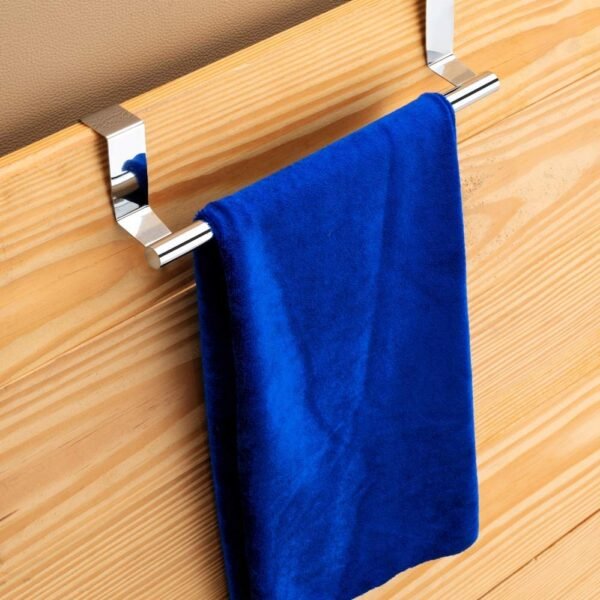 Towel BAR Hanger/Kitchen Hanger Hook Drawer Storage Adjustable Over Cabinet Stainless Steel Towel Holder (9 Inch)