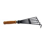 Trustbasket Hand Cultivator & Garden Rake – Durable Shovel Rake for Gardening with Long Handle | Leaf Rake, Cultivator for Gardening & Poultry Raking Machine | Tools for Gardening at Home & Farming