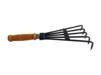 Trustbasket Hand Cultivator & Garden Rake – Durable Shovel Rake for Gardening with Long Handle | Leaf Rake, Cultivator for Gardening & Poultry Raking Machine | Tools for Gardening at Home & Farming