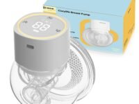 UN1QUE Wearable Breast Pump for Feeding Mothers, Hands Free| BPA Free| Electric Breast Pump 1200mAh Battery, 200ml Milk Cup, 3 Modes & 9 Levels| Smart Display| 1 Year Warranty Breast Feeding Pump