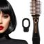 Urban yog MakeMeeBold 3-in-1 Hot Air Brush| 1.5-inch Barrel | Hair Dryer Hair Straightener Volumizer Blow Dryer Styling Tool,1200 Watt | Gifts for Woman, Multicolour