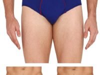 VIP Frenchie Plus Men’s Cotton Briefs (Pack of 3) – Ultra-Soft, Breathable Underwear with Stretch Waistband & All-Day Comfort Fit