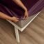 Wakefit Cotton Feel Ultra Soft Waterproof Mattress Protector|Breathable - Hypoallergenic Mattresses Cover 75" x 72" - King, Beetroot, Purple