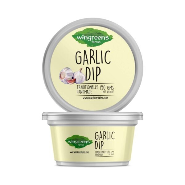 Wingreens Farms Garlic Greek. 150 g