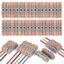 Wire Connector, 34Pcs Universal Connection Terminals, Circuit Inline Splices Electric Connectors, SPL-1 Clamp with Actuation Lever, 4 mm² Conductor Clamp, Quick & Freely Assemble