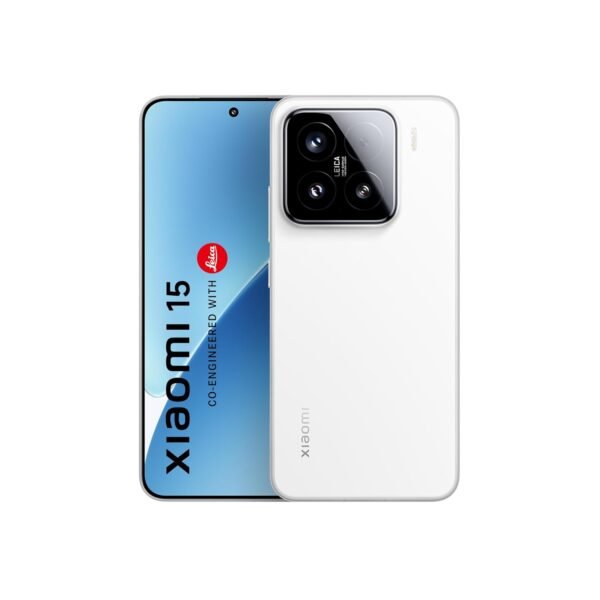 XIAOMI 15 White (12GB/512GB)| 50 MP Leica Triple Camera | SD 8 Elite | 1.5K CrystalRes Dynamic 1-120 Hz AMOLED | Hyper AI