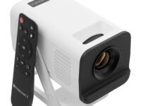 Zebronics Android Smart LED Projector, 4K UHD Support, 4000 Lumens, 100" Screen Size, 240° Tiltable, Auto Keystone, OTT Apps (Netflix, Prime), Miracast, WiFi, BT v5.4, HDMI, USB (Pixaplay 35)