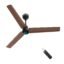 atomberg Renesa 1200mm BLDC Ceiling Fan with Remote Control | BEE 5 star Rated Energy Efficient Ceiling Fan | High Air Delivery with LED Indicators | 3 Year Warranty (Brown & Black)