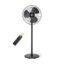 atomberg Renesa 400mm Pedestal Fan | 5-star rated | Ideal for Home & Office | Silent BLDC Stand Fan | 6 Speeds | 35W | Remote with Oscillation, Timer, Sleep | 2 Years Warranty (Midnight Black)