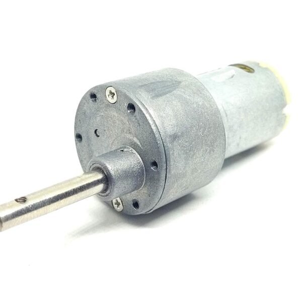 12v 15 Kg-cm 300 rpm DC Side Shaft High Torque Geared Motor Heavy Duty