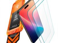 Spigen AlignMaster S Tempered Glass Screen Protector Guard for iPhone 17 Pro [2 Pack]