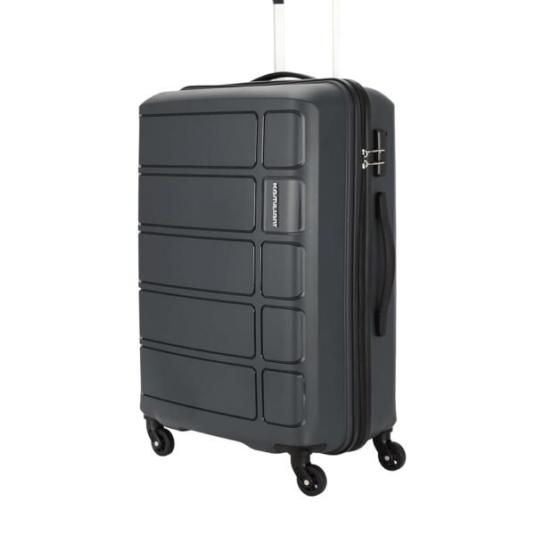 Kamiliant American Tourister Harrier|Trolley Bag Check-in Large Size (79 cms) for Travel| Hard Case Polypropylene (PP) Suitcase|360° 4-Wheel Spinner Luggage Trolley|Combination Lock|Iron Grey