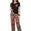 Celary Women’s Cotton Blend Printed Night Suit Set||Soft & Breathable Short Sleeve Top & Ethnic Print Pyjama Set||Also Available in Plus Size||Korean Night Suit||Comfortable Home Wear & Sleepwear