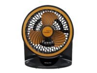 V Guard Spinny Pro 180 mm Table & Wall Fan | 2100 RPM High Speed Motor | 353 CFM Air Delivery | 3 Speed Settings | Compact and Powerful | Durable ABS Build | 2- Year Warranty | Orange Black