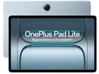 OnePlus Pad Lite with Biggest Battery in Segment 9340 mAh, 11"(27.94 cm) Display with 500 nits Brightness & 11 Hrs of Video Playback, 6GB RAM 128GB Storage, WiFi, Aero Blue