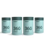 Supply6 360 Ultimate Health Powder for Women & Men | Daily Supplement with 63+Vitamins, Minerals, Probiotics, and Superfoods | Daily Greens | Gut Health supplements, Energy, Immunity (60 Servings)