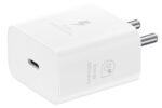 45W Super Fast Charger Compatible with Samsung Galaxy S24/S23/S22/S21/S20 (Ultra/Plus/Fe), Note 20/20+/10(All Series), Z Fold/Flip/S/A/F/M Series | Type C PD 3.0 Charger Adapter White