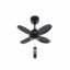 ACTIVA Gracia 600MM Ceiling Fan, 4 Blade, BLDC 28 Watt Motor, Noiseless,High Speed Fan with LED Light, Energy Saving, Full Remote Control, Reversible Mode & Timer, 5 Years Warranty-Smoke Brown