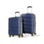 Aristocrat Comet 8 Wheel Set of 2 (Small+Medium) Hard Case Trolley Bag | Combination Lock | Tough and Durable Polycarbonate Luggage | 3 Year International Warranty | Suitcase for Travel | Blue