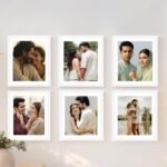 Art Street Premium Photo Frame for living room, Classic Aesthetic Design Photo Frames for Photograph, Art Work, Kids Room Set of 6 (8x10 Inch, White)
