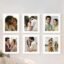 Art Street Premium Photo Frame for living room, Classic Aesthetic Design Photo Frames for Photograph, Art Work, Kids Room Set of 6 (8x10 Inch, White)