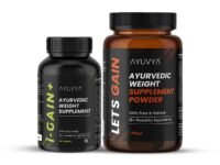 Ayuvya i-Gain+ & Lets Gain Weight Support Combo | i-Gain+ Helps In Improving Appetite, Digestion & Nutrient Absorption | Lets Gain Helps In Nourishing Body For Muscle Health