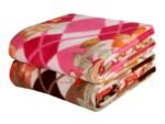 BSB Home All Season Miltipurpose Polar Fleece Blanket Combo Assorted Multicolour Lightweight Blanket Set of 2, 60X90 Inches, Coffee