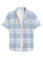 BULLMER Trendy Regular Fit Printed Causal Shirt for Men - Pack of 1