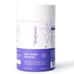 Be Bodywise Biotin Hair Gummies | 60 Days Pack | With Biotin, Zinc, Folic Acid, Fibre & Multivitamin | Strawberry Flavour | No Added Sugar & Gut Friendly