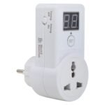 Blackt Elecrotech BT41PL : Timer Sockect switch ON/OFF Digital display countdown Off delay control socket 230 volt for Laptop, Mobile charger, ebike Sign boards (Min delay 10 min) White