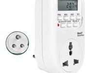 BlacktElectrotech BT41P3 : (3 PIN) Plug-in 24x7 Digital Programmable Timer Switch for Lights Control, for Mobile Charging, Glow Sign Board ETC