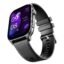 Boat Ultima Ember smartwatch with 1.96” AMOLED Display, AOD, Personalized Fitness Nudges, Functional Crown,100+ Sports Modes, Create Your Own Watchface, smartwatch for man and Woman (Bold Black)