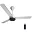 Colorbot Stella BLDC Ceiling Fans 1200mm | BEE 5 Star Rated Power Saver | AeroQuiet+ Technology | 370 RPM | Remote Control (Boost, Timer, LED, Reverse Mode) | 4 Years Warranty (Arctic White)