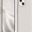 DIZORO® Microfiber Candy Case Compatible for iPhone 13 / iPhone 14 6.1 Inch Shockproof Slim Back Cover Liquid Silicone Case - Off White