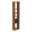 Engineered Wood Bookcase, Display Rack for Books Storage Organizer, Bookshelf for Home, Floor Standing Bookrack, Cabinet for Bedroom Office Living Room (Brown, 4 Shelves) (DIY)