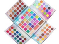 Eyeshadow Palette Highly Pigmented Neon Glitter Rainbow Make Up Eye Shadow Powder with Blush Powder All In One Makeup Gift Set Shimmery, Satin & Matte Finish 105 Colors