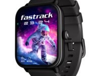 Fastrack Limitless Glide X 1.83" Smart Watch with Ultra UV HD Display, SpO2, Heart Rate & Sleep Tracking, Bluetooth Calling, 100+ Sports Modes, 5-Day Battery, Smartwatch for Men & Women (Black)