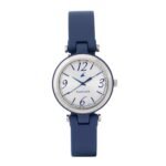 Fastrack Trendies Quartz Analog White Dial Silicone Strap Watch for Girls-NR68015PP04