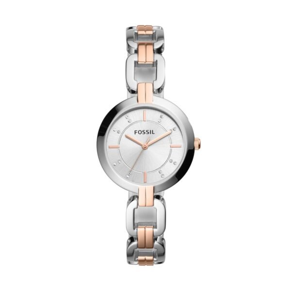 Fossil Kerrigan Analog Silver Dial Women's Watch-BQ3341