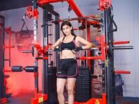 GAMMA FITNESS Multi Home Gym Setup Equipment | Functional Trainer with Smith Machine FTS-306 | Commercial Grade Home Gym Machine