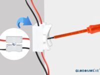 GLOBOMOTIVE Electrical Quick Push Cable Connector – High Pressure Resistant Splice Lock Wire Terminals Push Connector, 2 Way (Pack of 50)
