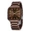 Giordano Analog Watch for Men – Square Dial, Stainless Steel Strap, Date Display, Water Resistant Classic Dress Watch