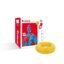 Goldmedal 1.0 Sq mm Fire Retardant Electric Wire | 90 Meter PVC Insulated Single Core Copper Wire | Flexible Electrical Cable for Home, Domestic & Industrial Use | (Yellow)
