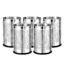 GoodWill Tech Stainless Steel Dustbins Round Shape – 5 Liter, Durable Bin, Multipurpose Wastebasket for Home/Office/Kitchen/Laundry Garbage (Silver, Pack of 5)